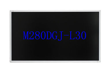 4 Strings WLED Glass LCD TV Panel M280DGJ L30 3840 * 2160 Pixels Resolution