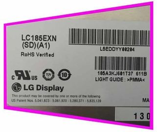 LG 18.5 Inch LCD TV Panel LC185EXN-SCA1 30 Pin 16.7M Color 300cd/m2 Brightness
