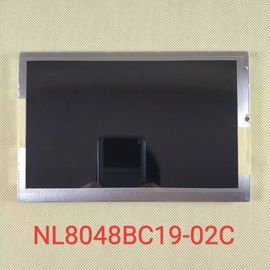 NL8048BC19-02C Industrial LCD Display , 800*480 Lcd Touch Screen Panel 550CD/M2 20 Pin