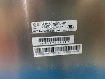 NLT 15" 20 Pin Industrial LCD Display 1024*768 Pixels 400CD/M2 NLB150XG01L-01