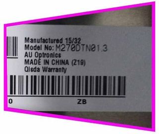 M270DTN01.3 2560*1440 130 Pin AUO 27&quot; 350CD/M2 laptop lcd screen