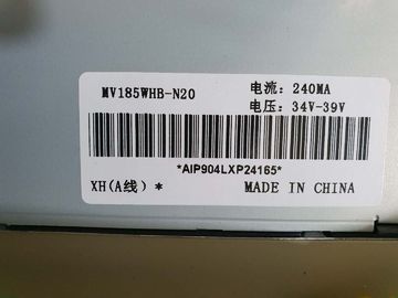 MV185WHB-N20 84PPI 30 Pin BOE 18.5 Inch LCD Display Panel