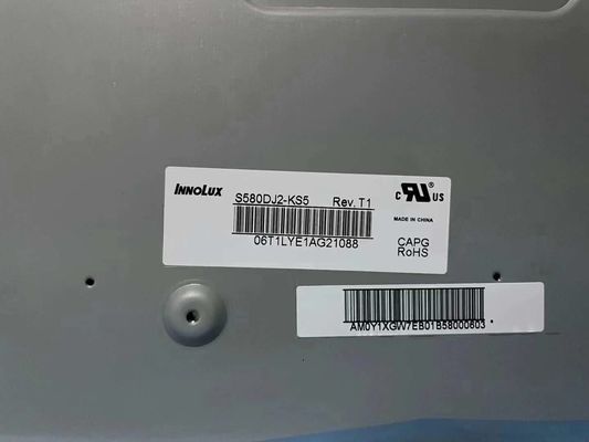 Good price Innolux 58 Inch Large LCD Display Screen with 3840*2160pixels Resolution and 500 cd/m² Brightness online