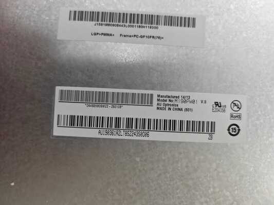 Buy AUO 19inch Desktop LCD Module with 1440x900 Pixels 89PPI 30pin ​M190PW01 V.8 Laptop lcd panel online manufacture