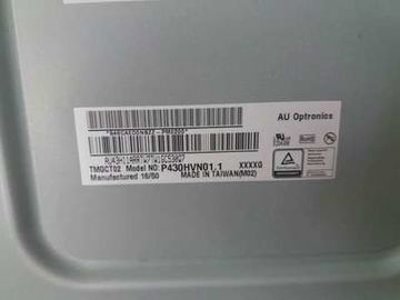 Buy AUO P430HVN01 1 RGB Large Display Monitor ,  400CD 52P LVDS Giant Lcd Screen  online manufacture