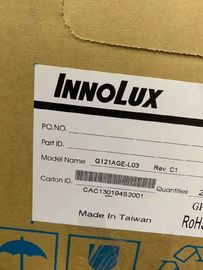 Buy 20 Pin Connector Industrial Monitor Display 12.1'' 800*600 Pixels Innoux G121AGE-L03 online manufacture