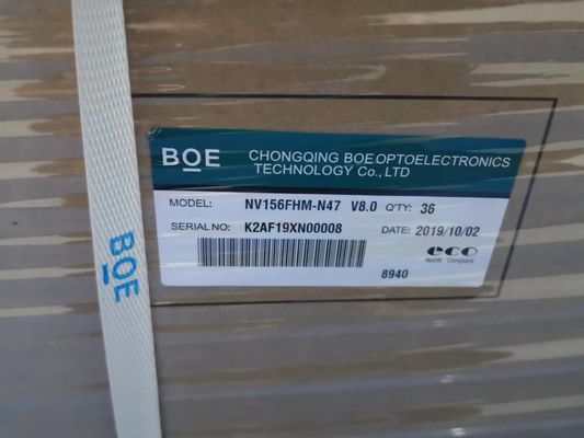 Good price BOE NV156FHM-N47 15.6 Inch 1920x1080 Resolution 250 cd/m² Brightness PC LCD Module TFT-LCD Display online
