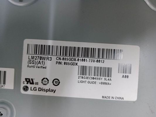 Good price 27in 3480x2160 Resolution Industrial LCD Display with 350 cd/m² Brightness and 30PIN IPS Panel online