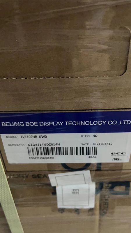 11.9 Inch PC LCD Module 1920x1080 Pixels 300cd/m2