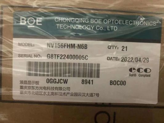 Good price 400CD/M2 30PIN BOE Monitor Panel PC LCD Module 15.6 Inch NV156FHM-N6B TFT LCD Display Panel online