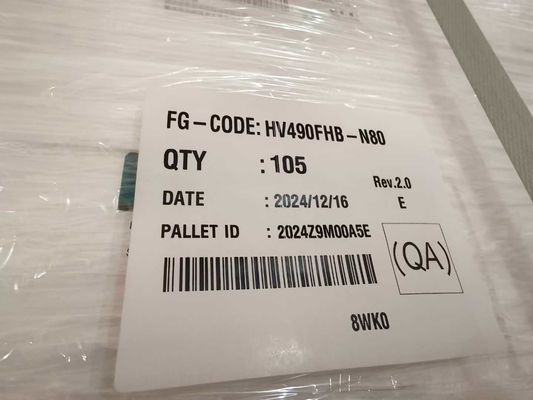 Good price BOE 49inch LCD Display Panel HV490FHB-N80 with 1920*1080pixels Resolution 51pin Connector and 500cd Brightness online