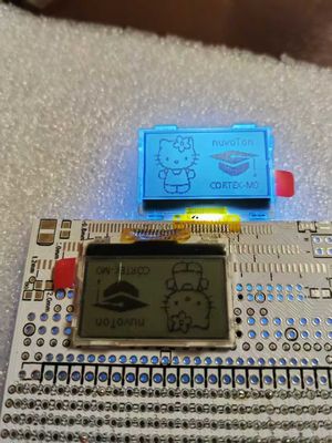 1.1inch 12864 COG Lcd Panel AIP31567A Driver N/A Brightness Black and White