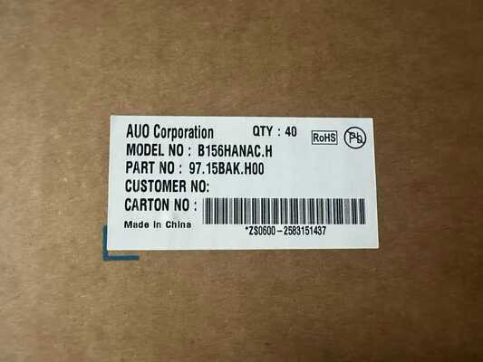 quality AUO 15.6 Inch PC LCD Module B156HANAC.H with 1920x1080 Pixels and 30PIN Connector for High Resolution Display factory