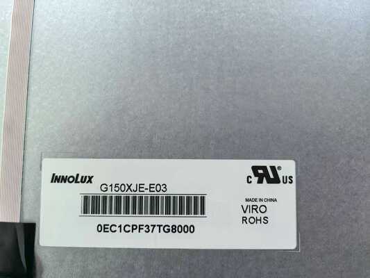 Good price Innolux 15Inch Industrial LCD Display Panel G150XJE-E03 with 1024*768 Pixels 450 cd/m² Brightness and 70K Hours Working Life online