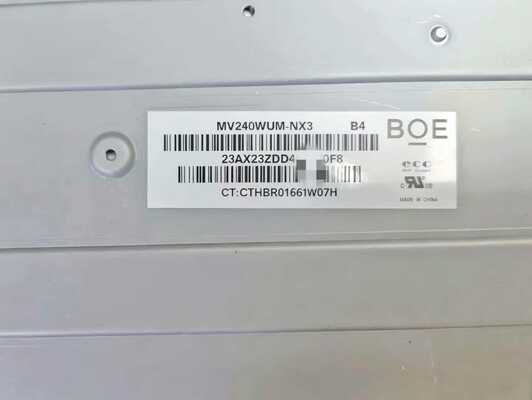 BOE 24Inch Desktop LCD Module with 1920×1200 Resolution 350 cd/m² Brightness and 30pin Connector