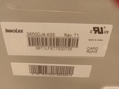 Good price Innolux 65 Inch LCD TV Panel with 3140*2160 Pixels and RGB Vertical Stripe LED TV Module online