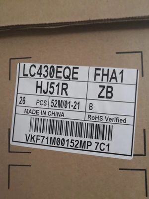 43 Inch LCD TV Panel with 3840*2160 Pixels and IPS Technology for High Resolution Display