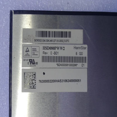 quality Hannstar 8 Inch Industrial LCD Display with 800*1280 Pixels and 450 CCD M2 Brightness factory