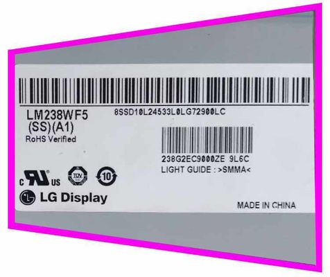 LG 23.8 Inch PC LCD Module LM238WF5 SSA1 FHD 250 cd/m² IPS Display Panel for Desktop PC