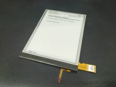 Good price 6 Inch E Ink LCD Display with Antiglare Hard Coating and Original Version EPD Panel online