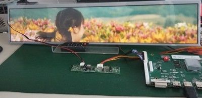 Good price 24 Inch Stretched LCD Display Bar Type with 1920*360 Resolution 300 cd/m² Brightness and 16.7M Colors online