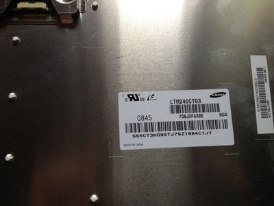 quality Samsung 24 Inch Touch Screen Monitor with 16.7M Color 1920*1200 Resolution and 400 CD/M2 Brightness factory