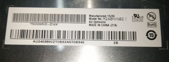 Good price 250cd/m2 Brightness Industrial LCD Display Monitor with 1920*1080 Pixels and 30 Pin Connector online