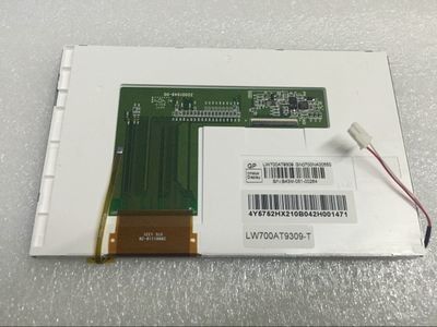Good price Chi Hsin Innolux 7 Inch Car LCD Display model LW700AT9009  with 800*480 Pixels 250cd/m² Brightness and 60 Pin Connector online