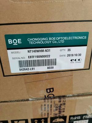 Good price BOE 14 Inch PC LCD Module with 1366x768 Resolution 30 Pin Connector and 220 cd/m² Brightness online