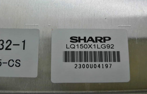 Good price Sharp 15 Inch Industrial LCD Display 1024x768 Pixels 400cd/m² Brightness LVDS 20 Pin Connector online