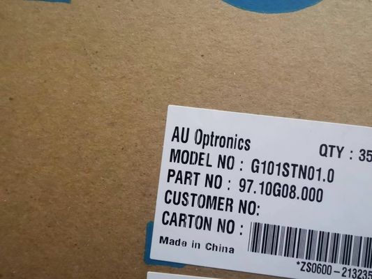 10.1 Inch  WSVGA 117PPI Industrial Lcd Screen AUO G101STN01.0 250cd/M2